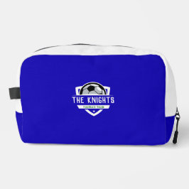 Football Sport Royal Blue Waschbeutel