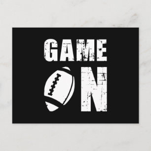 Football Sports Team Game American Funny Gift Idee Postkarte