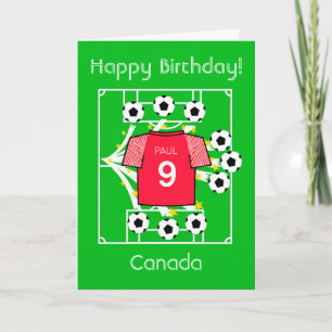 Football Star Card Karte