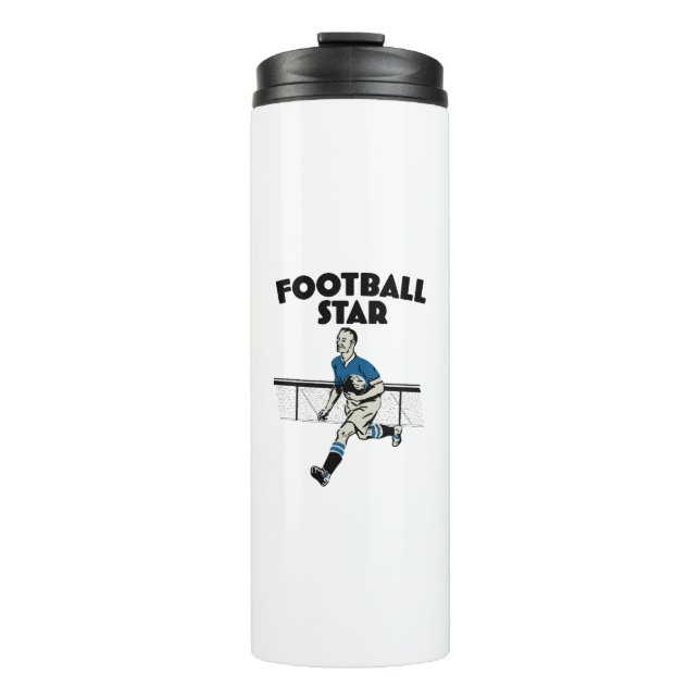 Football Star Thermosbecher (Vorderseite)