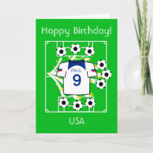 Football Star USA Card