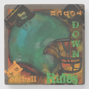 FOOTBALL STEINUNTERSETZER