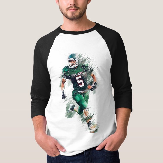Football T-Shirt (Vorderseite)