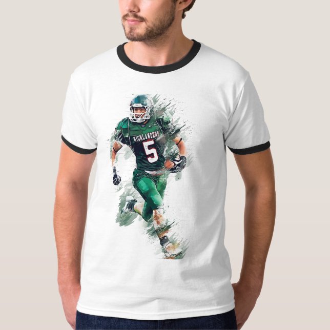 Football T-Shirt (Vorderseite)