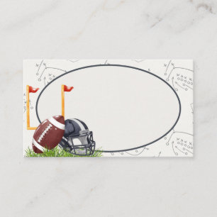 Football Tailgate Touchdown Buffet Cartes de Place
