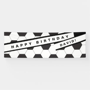 Football Thème Anniversaire Bannière de fête   Ajo