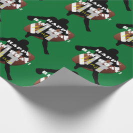 FOOTBALL Theme Geschenk Wrap HAMbyWG Geschenkpapier