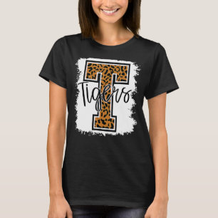 Football Tigers School Sport Fan Team Spirit T-Shirt