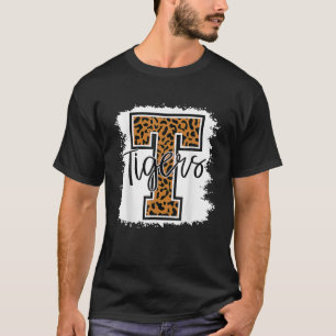 Football Tigers School Sport Fan Team Spirit T-Shirt