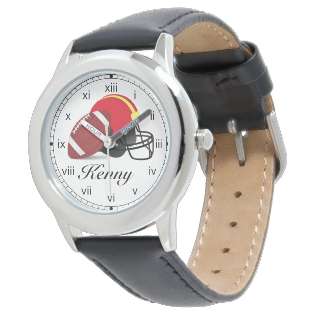 FootBall Time Armbanduhr (Schrägansicht)