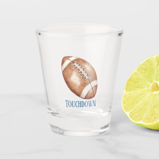 Football Touchdown Schnapsglas (Vorderseite)