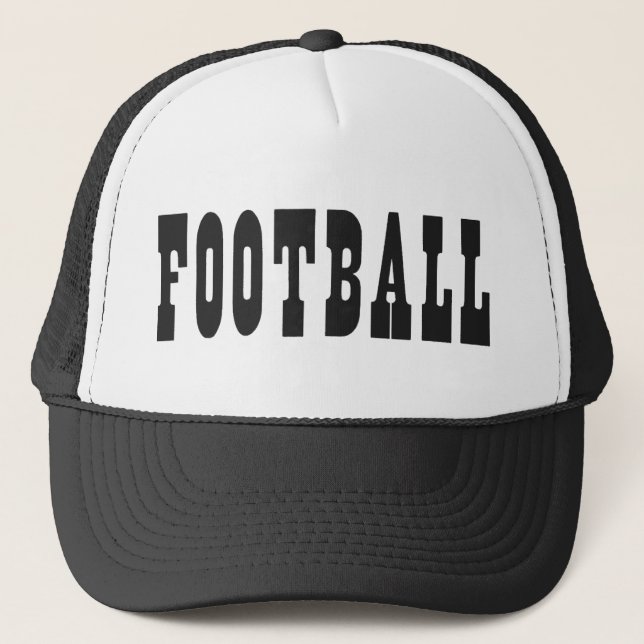 Football Trucker Hat Truckerkappe (Vorderseite)