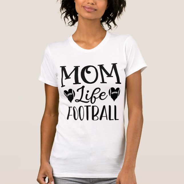 Football Vibes Only American Football Sports T-Shirt (Vorderseite)