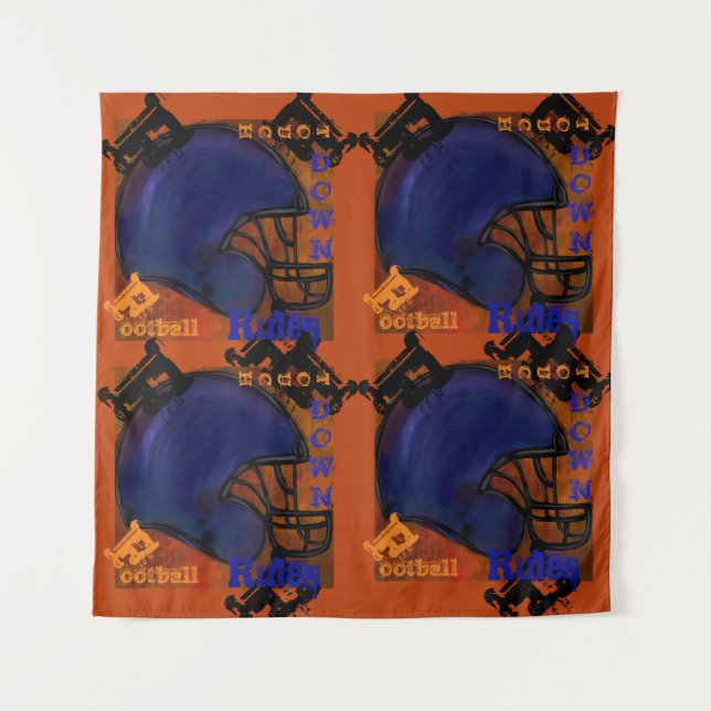 FOOTBALL WANDTEPPICH (Vorderseite)