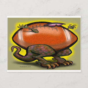 FootballaSaurus Rex Postkarte