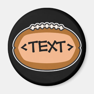 FOOTBALLDESIGN ZURÜCK,<TEXT> MAGNET