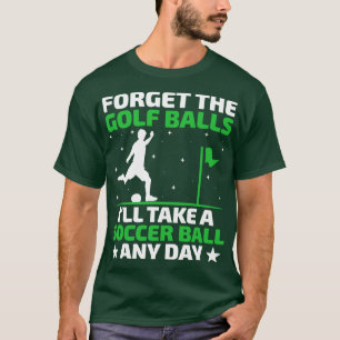 Footgolf Player Foot Golf Playing Footgolfers Foot T-Shirt