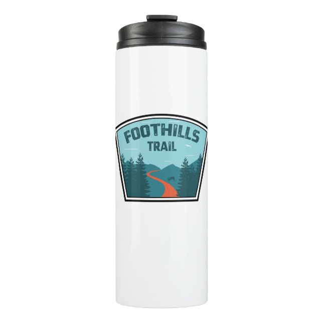 Foothills Trail North Carolina Süd Carolina Thermosbecher (Vorderseite)