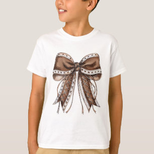 Footll Coquette Bow Spieltag-Shirt 2-seitig T-Shirt