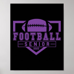 Footll Senior Night Footll Senior 2025 Abschluss Poster