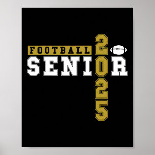 Footll Senior Night Footll Senior 2025 Abschluss Poster