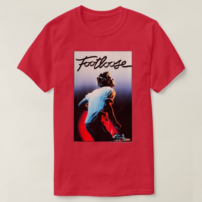 Footlose Poster Art T-Shirt (Design vorne)