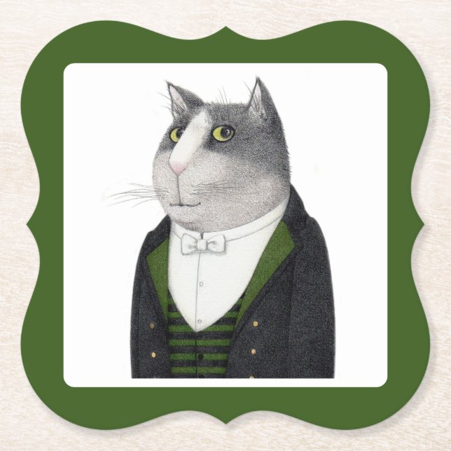 FOOTMAN CAT-Bracket-Untersetzer Untersetzer (Vorderseite)