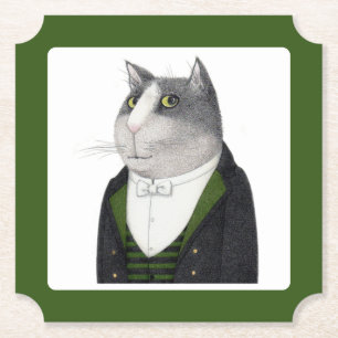 FOOTMAN CAT Ticket Papieruntersetzer Untersetzer
