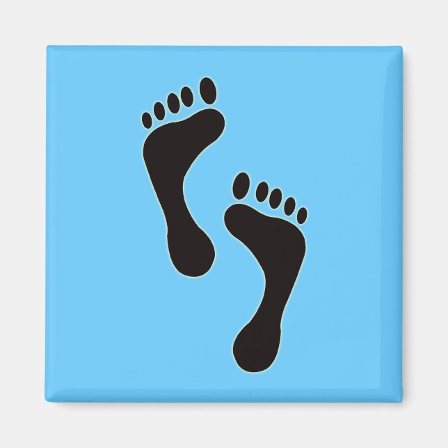 Footprints Magnet (Vorne)