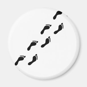 Footprints Magnet