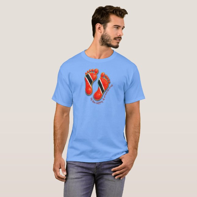 Footstep S2 TShirt hommes - Trini (Devant entier)