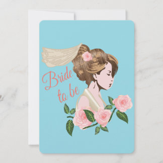 For a Bride to Be Feiertagskarte