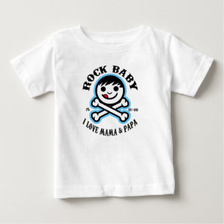 FOR CHARITY! Baby T-Shirt ROCK BABY - Bee & Bone