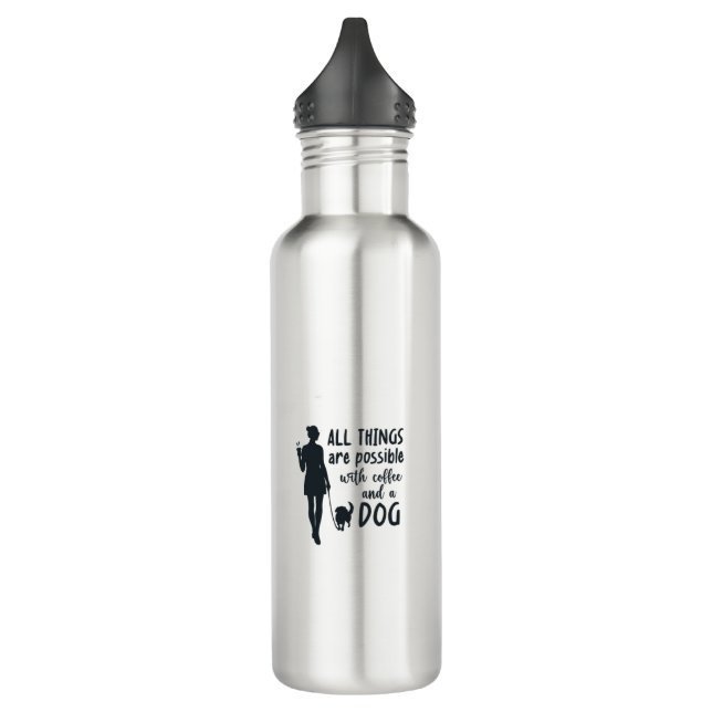 For coffee and dog lovers: customizable edelstahlflasche (Links)
