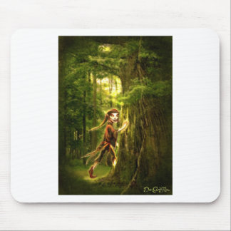 . .for Feenvölker leben in den alten Eichen Mousepad