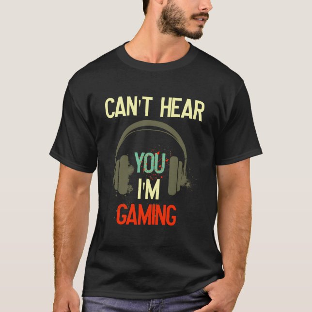 For Gamers Nage Gaming T-Shirt (Vorderseite)