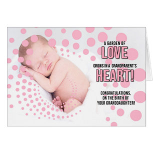 for Grandparents on the Birth of a Granddaughter