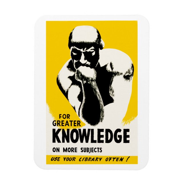 For Greater Knowledge Magnet (Vertikal)