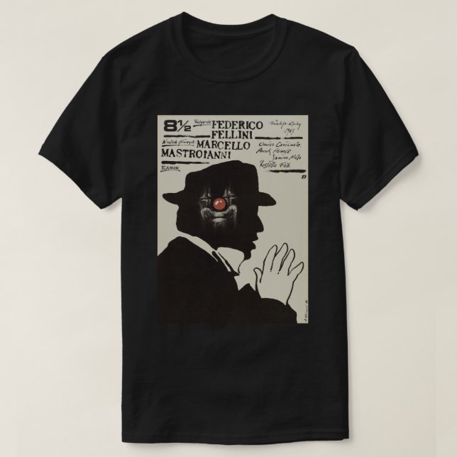 For Mens Womens federico fellini Awesome For Movie T-Shirt (Design vorne)