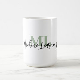 For ML Lovers & Tech Enthusiasts – Sage Green ML  Kaffeetasse