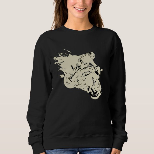 for motorcyclists motorcycles sweatshirt (Vorderseite)