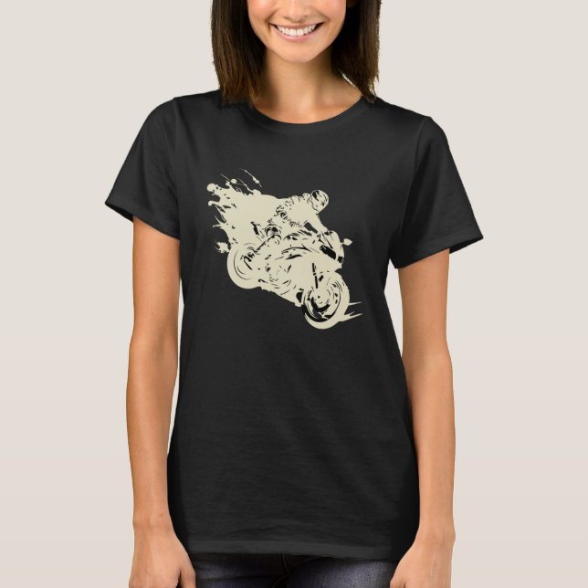 for motorcyclists motorcycles T-Shirt (Vorderseite)