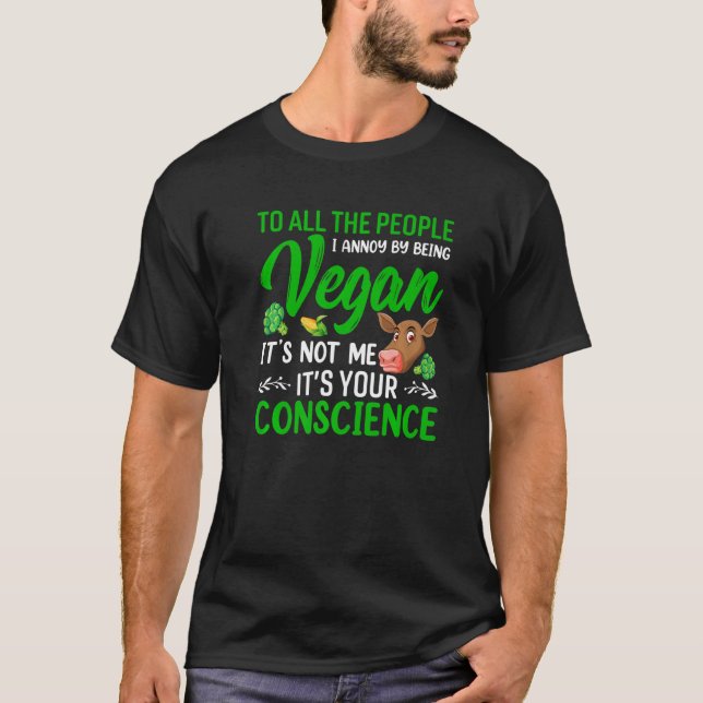 For Plant Powered vegan vegetarian plant based peo T-Shirt (Vorderseite)