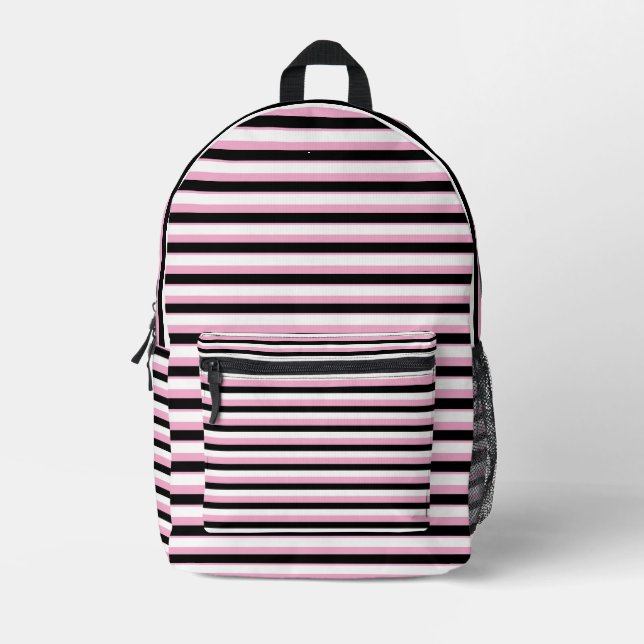 For Sweet Girls – Soft Pink Backpack Bedruckter Rucksack (Vorderseite)