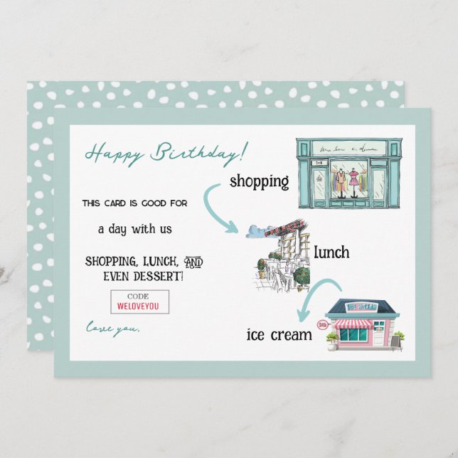 For the Person who has Everything Card (Vorne/Hinten)