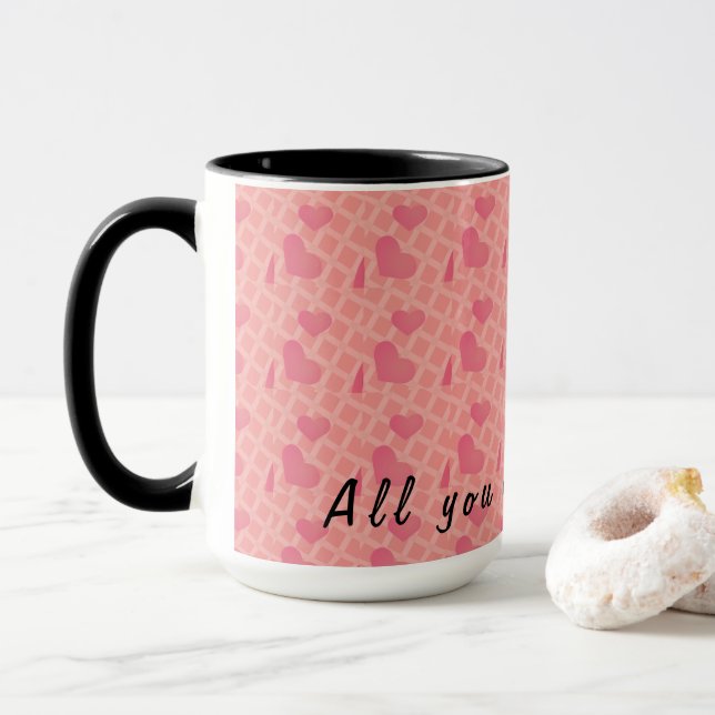 For You, With Love – A Sip of Friendship Tasse (Mit Donut)