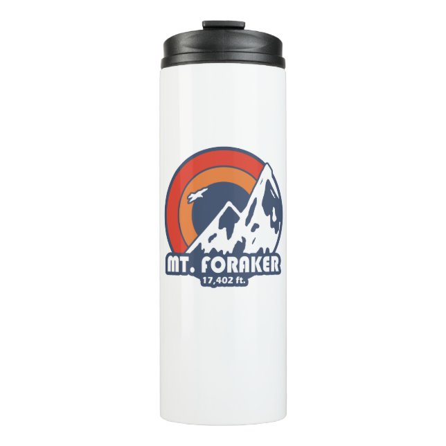 Foraker Alaska Sun Eagle Thermosbecher (Vorderseite)