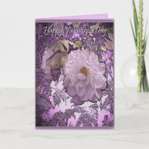 Foral Design Carte Saint Valentin