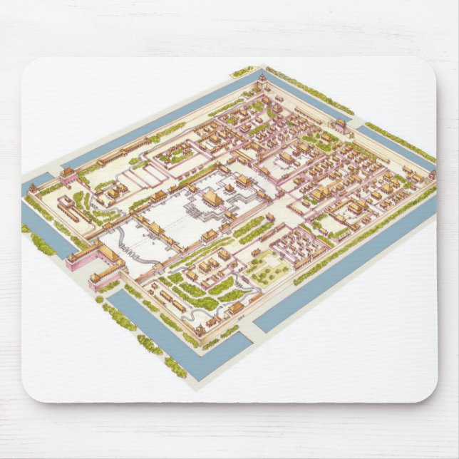 Forbbiden Stadt Peking Mousepad (Vorne)
