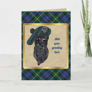 Forbes Badge & Tartan Carte personnalisée